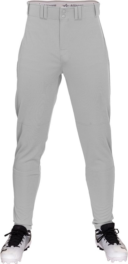 Alleson Athletic - Pantalon de baseball - Crush - Baseball - Homme - Polyester - Tapered - Grijs - X-Large