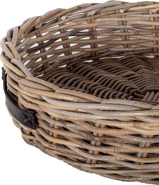 Rotan mand rond - Middel