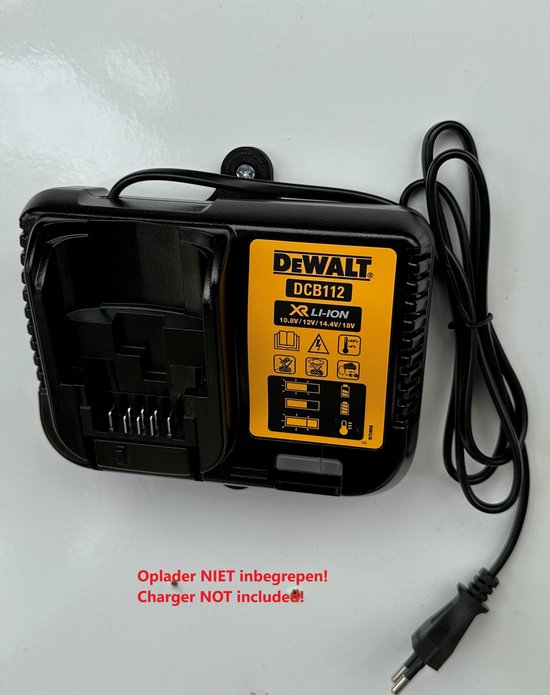 Support mural pour chargeur DeWalt DCB112 avec supports de