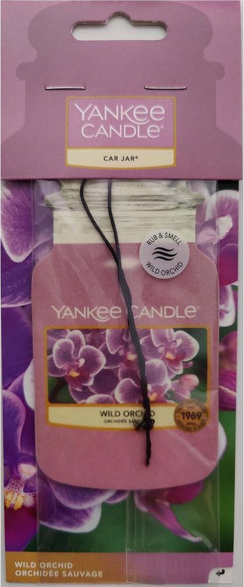 Yankee Candle Voiture Jarre Orchidée Sauvage
