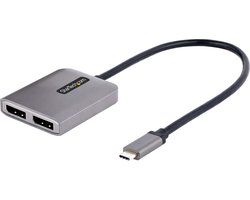 StarTech 2 poorts USB-C MST Hub - Dual-DisplayPort 4K 60Hz