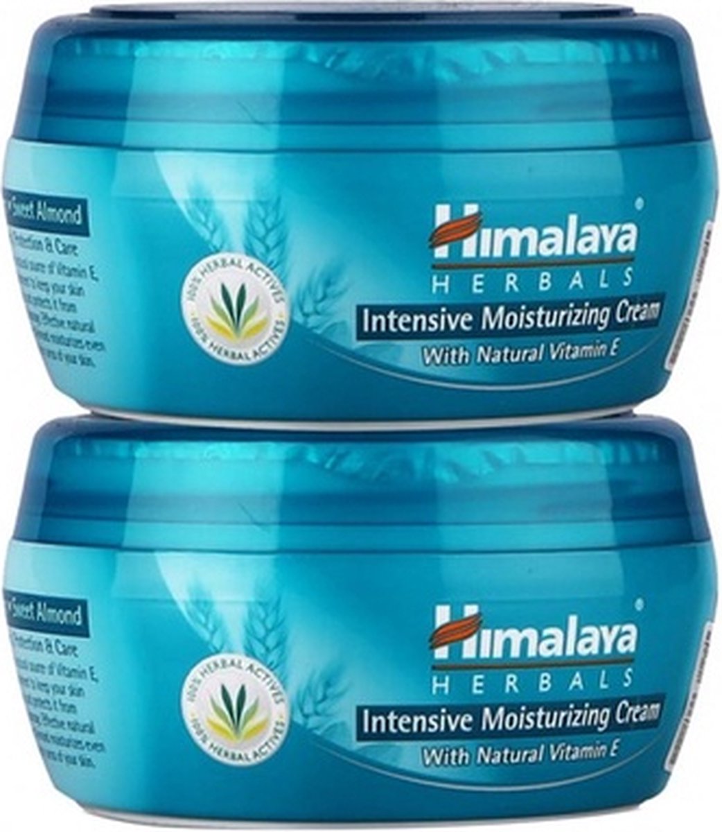 Himalaya Herbals Intensief Hydraterende Creme Vitamine E - 2 x 150 ml - Droge Huid Creme