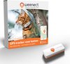 Weenect CATS² - GPS Tracker voor aan Katten Halsband - Wit Oranje