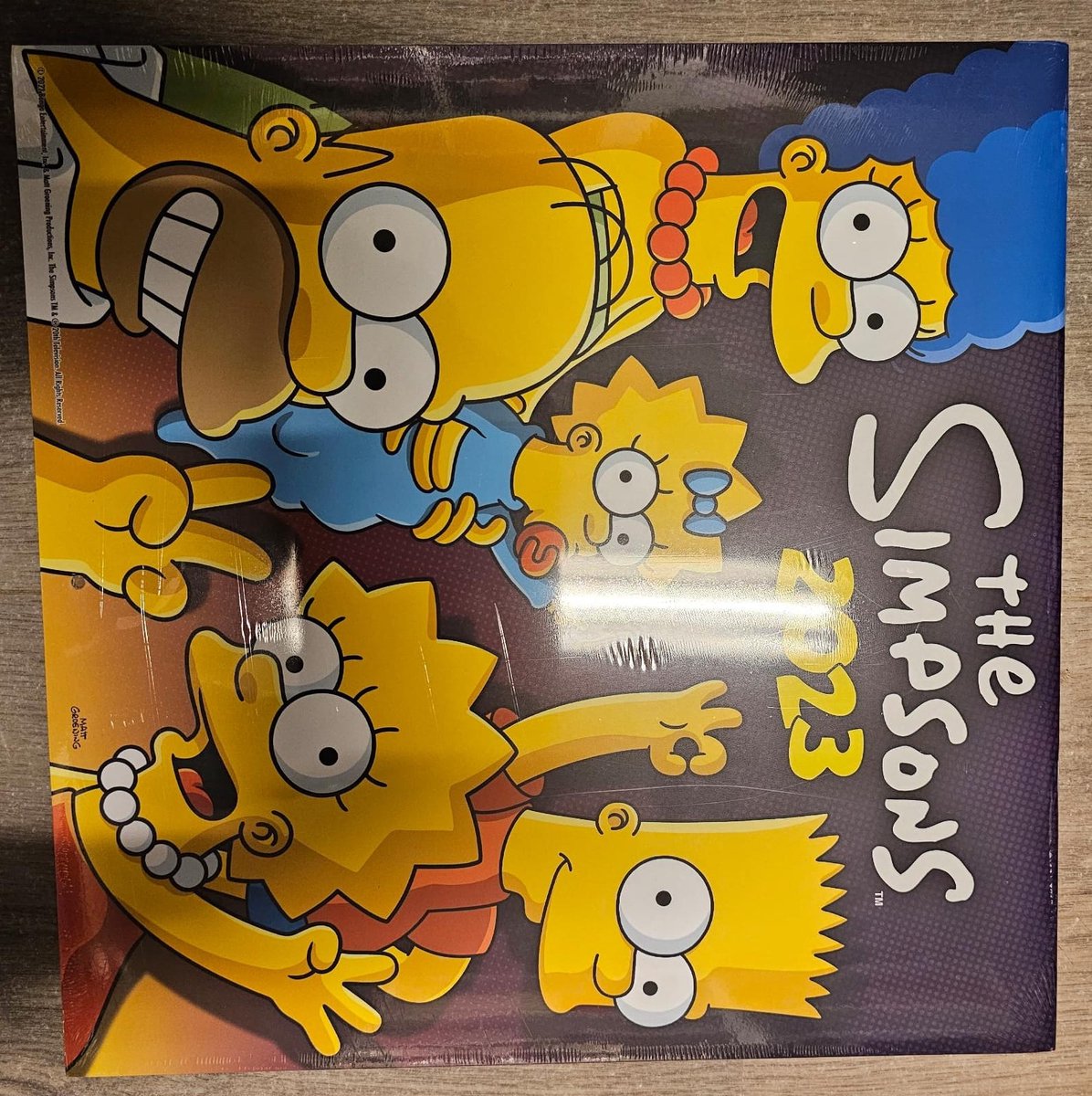 Simpsons - The Simpsons - Die Simpsons 2023 - Wandkalender