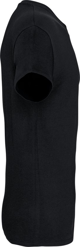 T-shirt Zwart à col rond marque Kariban taille S