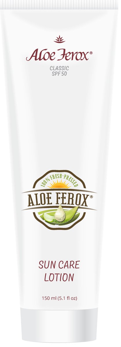 Aloe Ferox Zonnebrand Lotion - SPF 50+ - Vrij van microplastics - Gevoelige huid - 150 ml