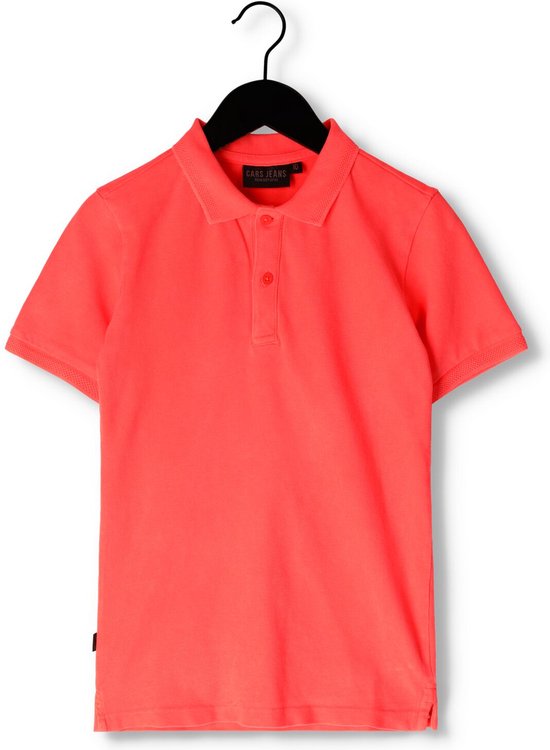 Cars Jeans Kids Erick Polo Polo's & T-shirts Jongens - Polo shirt - Koraal - Maat 104
