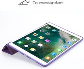 Tablet Hoes geschikt voor iPad Hoes 2022 - 10e generatie - 10.9 inch - Smart Cover - A2757 - A2777 - Paars