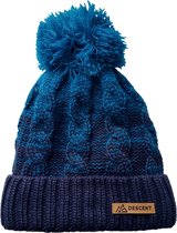 Descent - Muts - Xtra - Ocean Blue - Kurk - Fleece - Beanie - Wintersport