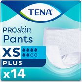 4x TENA Pants Plus Extra Small 14 stuks