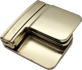 Clip Belt - Buckle Belt - Gesp zonder Riem - Gesp riem voor Dames en Heren - Unisex - Multifunctionele Clip Riem - Goud