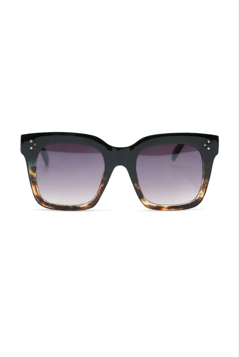 KHLOE SUNNIES BLACK/BROWN zonnebril Sunglasses dames zonnebril bruin