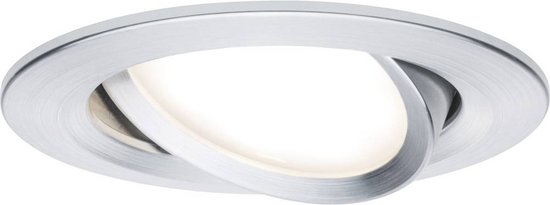 Paulmann 939.03 Spot lumineux encastrable Argent LED 6,8 W