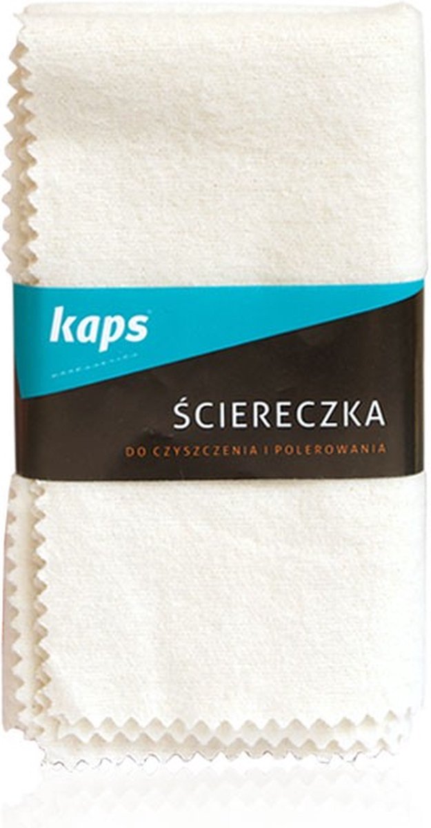 Kaps Poetsdoek voor het goed uitpoetsen van creme - 30 x 33