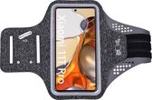 Support de téléphone de course Xiaomi 11T Pro - bracelet - bracelet de sport - en tissu - Zwart