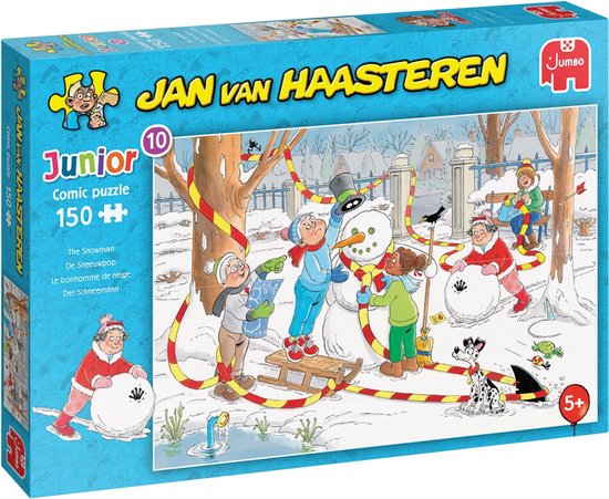 Jan van Haasteren Junior - De Sneeuwman - 150 stukjes - Legpuzzel