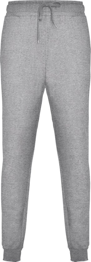 Licht grijze joggingbroek met rechte snit met manchet om enkel model Adelpho merk Roly maat XL