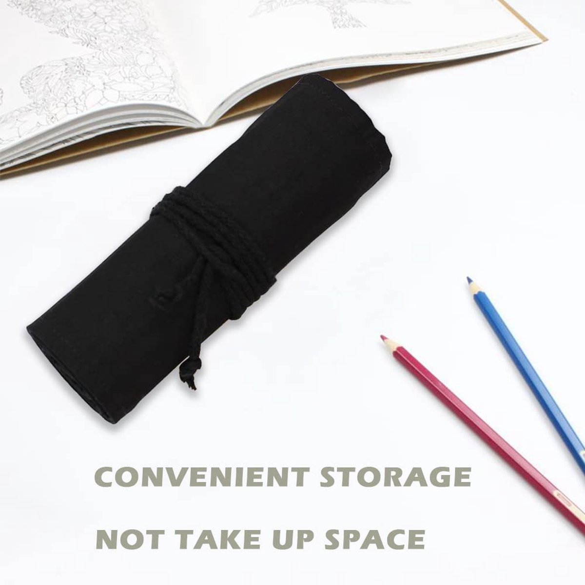 School Pen Case Stof Potlood Zak Etui Een Kleurpot... – Grandado