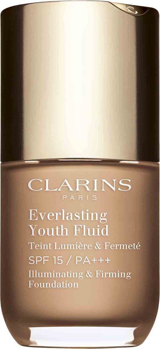 Goedkoopste Clarins Everlasting Youth Fluid Illuminating & Firming Foundation - 110 Honey - Foundation - 30 ml