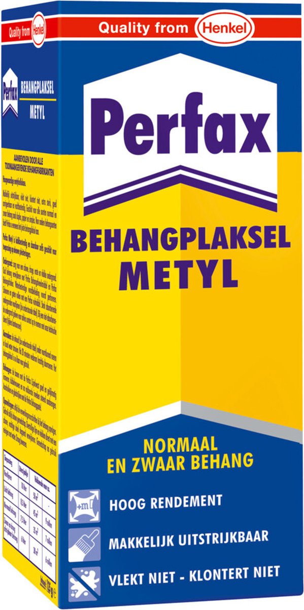 Perfax Behanglijm Normaal en Zwaar Behang - 20 x 125 gr - Voordeelverpakking