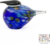 Design Beeld Duckling - Fidrio NAUTIQUE - glas, mondgeblazen - diameter 20 cm