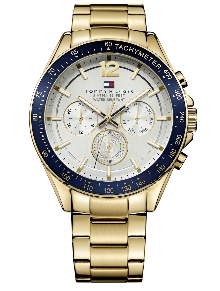 Tommy Hilfiger TH1791121 Horloge - Staal - Goudkleurig - Ø 46 mm