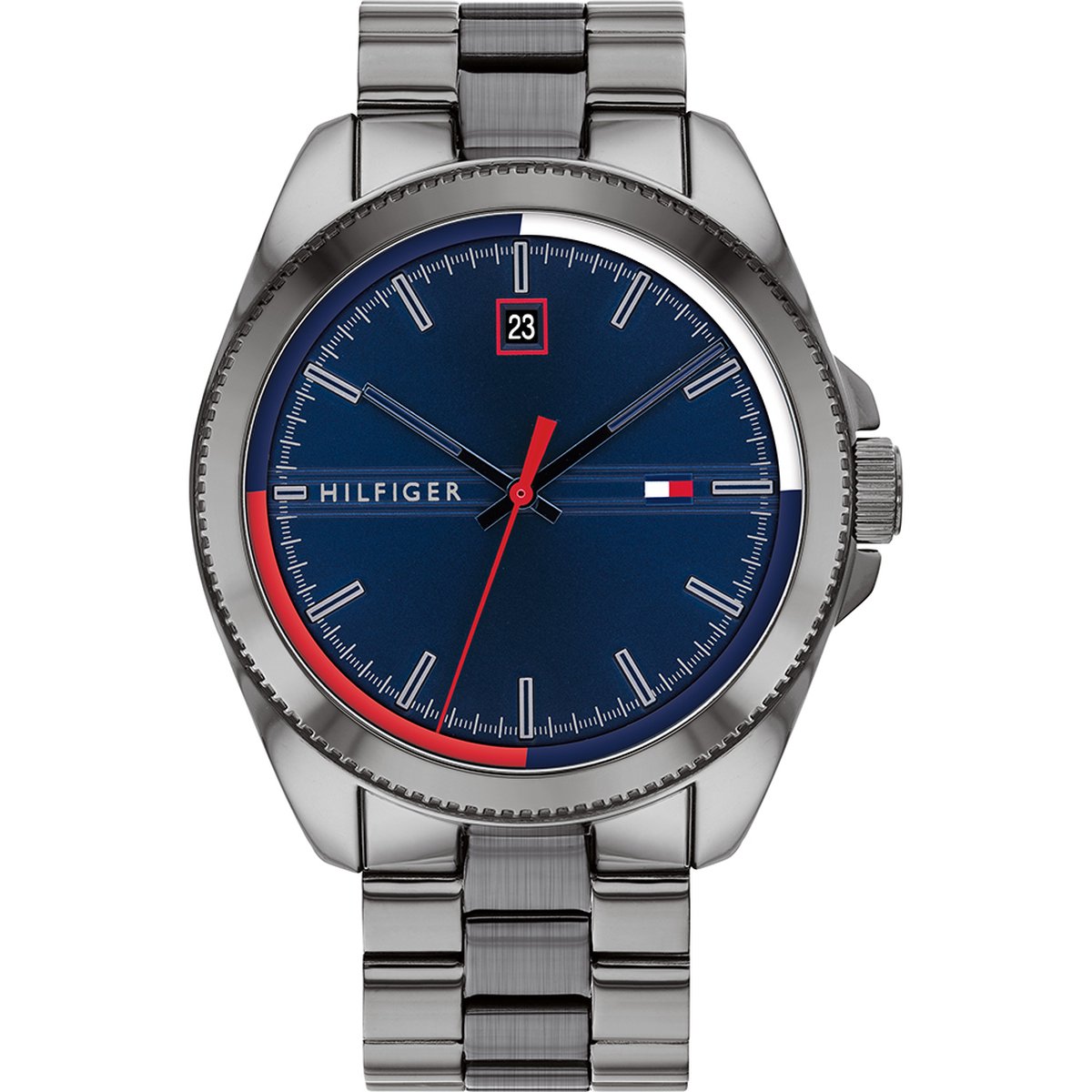 Tommy Hilfiger TH1791687 Horloge  - Staal - Grijs - Ø  44 mm