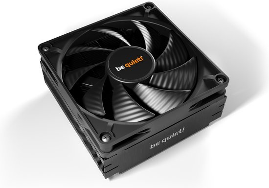 Be quiet! PURE ROCK LP, Intel: 1700 / 1200 / 1150 / 1151 / 1155, AMD: AM5 / AM4, 92 x 92 x 45mm, 100W TDP, 4-pin PWM, 50 / 75 / 100% PWM 13.3 / 23.8 / 30.6 dB