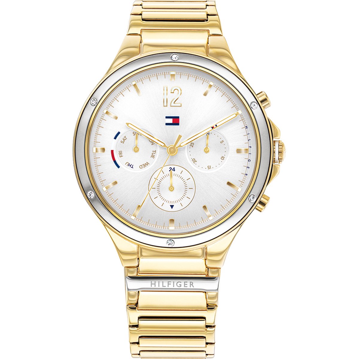 Tommy Hilfiger Eve 1782278 Horloge - RVS - Goudkleurig - Ø 38 mm