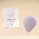 Konjac Spons Lavendel | 100% biologisch afbreekbare verpakking