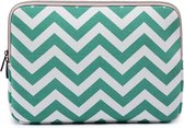 Bescherm-Opberg Hoes Pouch Etui geschikt voor iPad 2022 - iPad Air - Groen