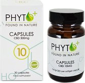 Phyto Plus® CBD Capsules 10 - Full Spectrum - 10mg - Cannabidiol - CBD - 300mg Totaal - Softgel - Pillen - Supplement - Hennepolie - Cannabis olie - Wietolie