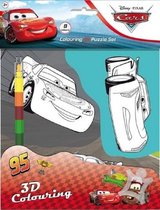 Disney Cars 3D figuren kleuren - Met regenboog pen - Kleuren voor kinderen - Doe boekje