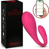 Blussers® Draagbare Vibrator voor Vrouwen - The Good® - Clitoris Stimulator - G Spot - Bedienbaar met Smartphone App -
