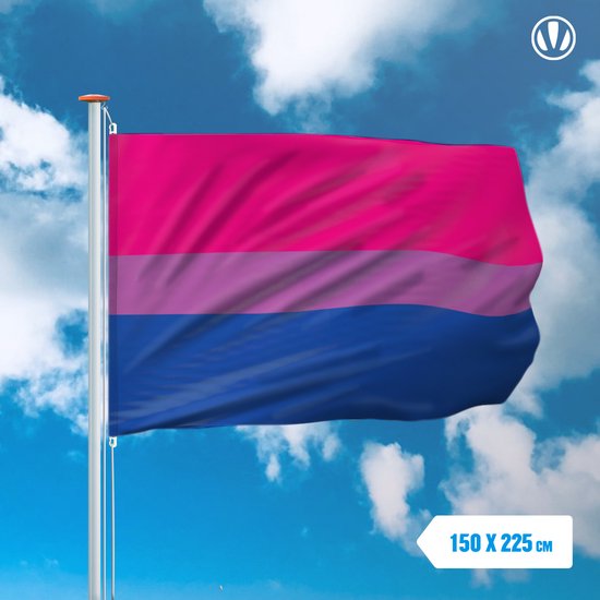 Bi Vlag 150x225cm 3401