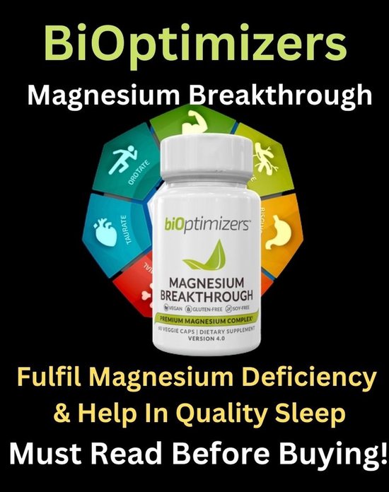 BiOptimizers Magnesium Breakthrough Review To Fulfill Magnesium