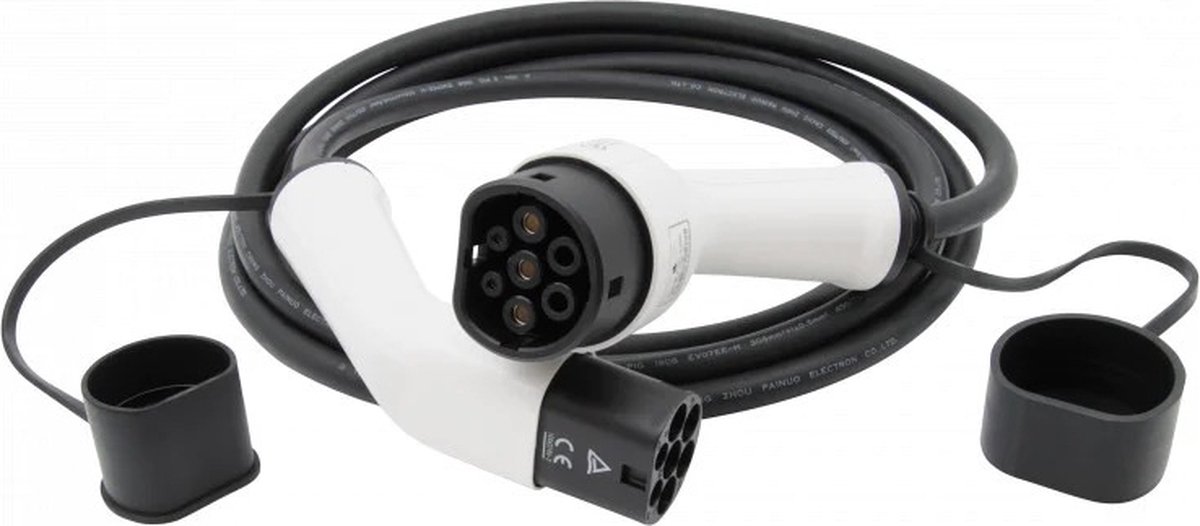 Laadkabel Type 2 Mennekes - Recht Deze Type 2 mennekes laadkabel is geschikt voor alle auto's met een Type 2 aansluiting.