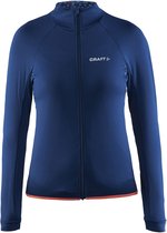 Craft - Velo Thermal Jersey - Fiets Thermoshirt - Dames - Blauw - Maat XL