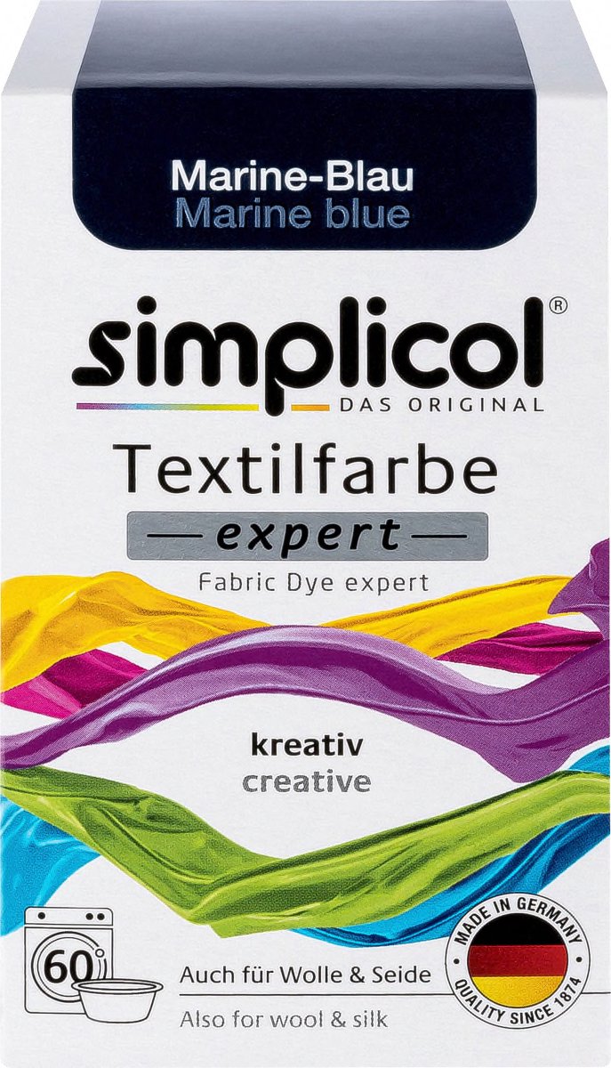 Simplicol Textielverf expert Marine Blauw, 150 g