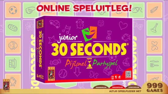 Goed doen Herenhuis Zeemeeuw 30 Seconds ® Junior Bordspel | Games | bol.com