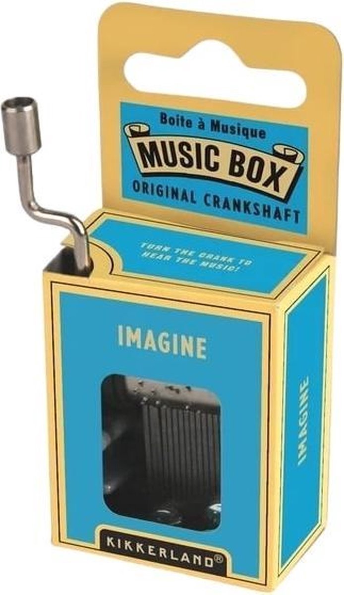 Kikkerland Muziekdoosje - Imagine van Kikkerland — afbeelding 3