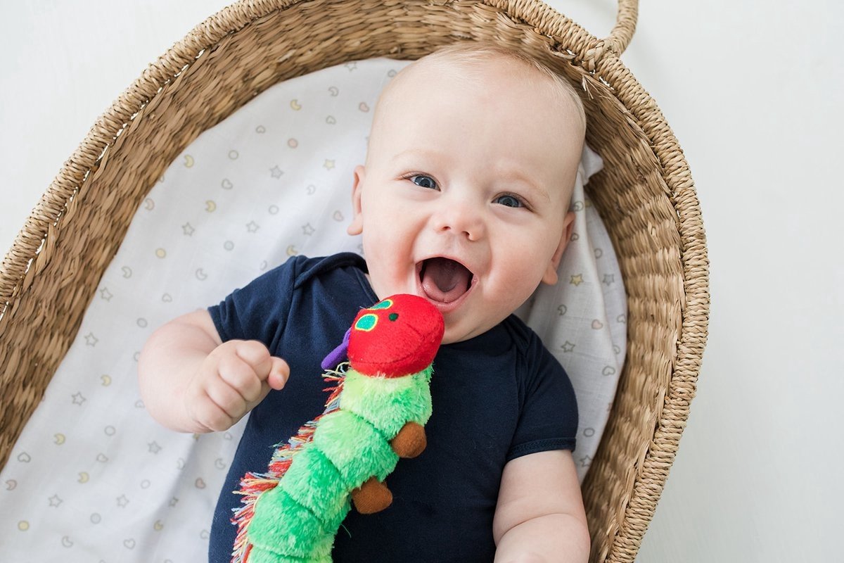 Pluche Rupsje Nooitgenoeg (26 cm) — afbeelding 7
