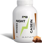 Fit Met Bruno - Night Protein - Chocolate Caramel - Caseïne Shake - Proteine Poeder - Eiwit - 1 KG