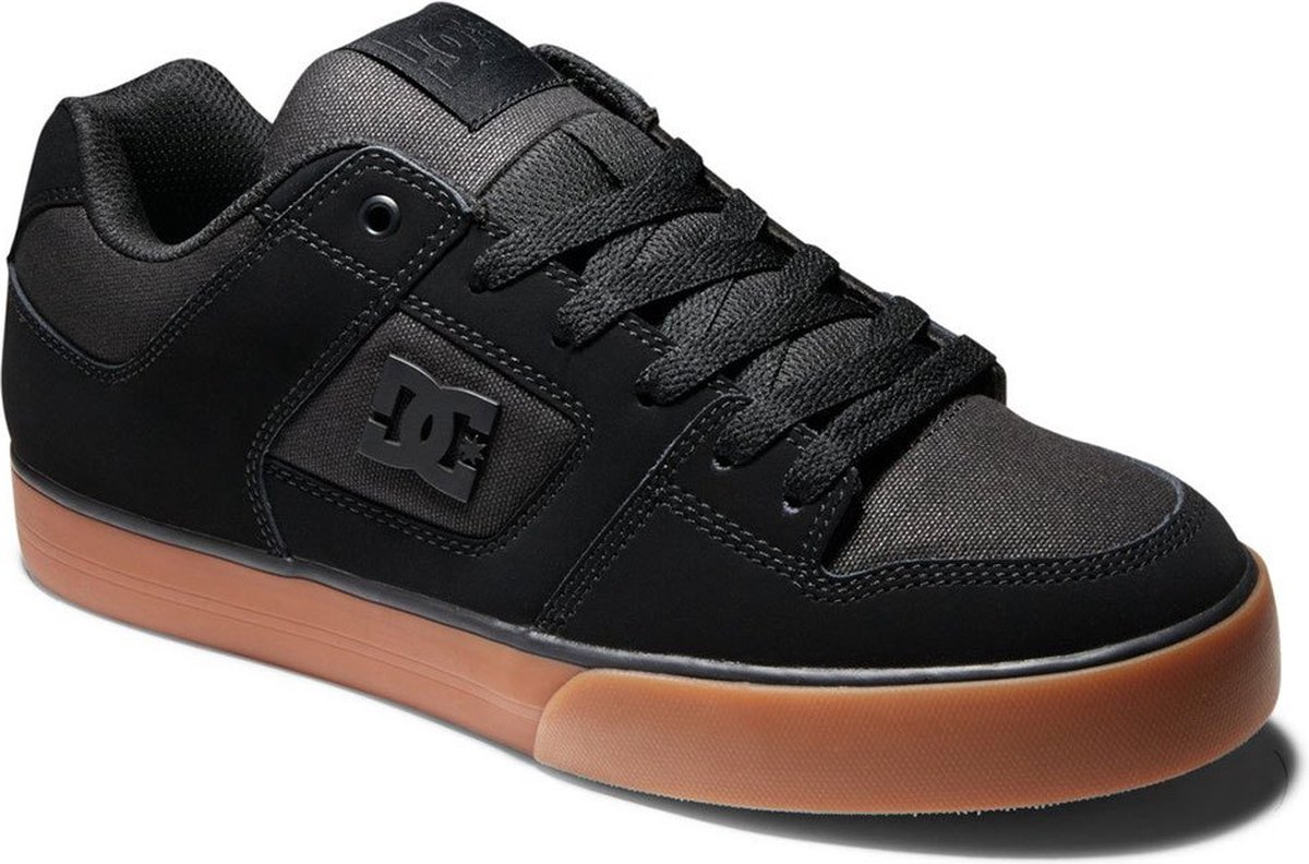DC SHOES Pure Sneakers Heren - Black / Gum - EU 41