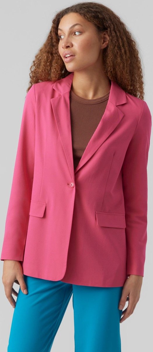 Vero Moda Blazer Vmzelda Ls Blazer Noos 10259211 Pink Yarrow Dames Maat - 40
