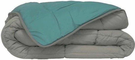 Zelesta® Easybed – Lichtgrijs & Zeegroen 240x220cm