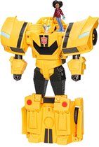 Transformers Earthspark Twist Changer Bumblebee En Mod Malto-figuur Veelkleurig