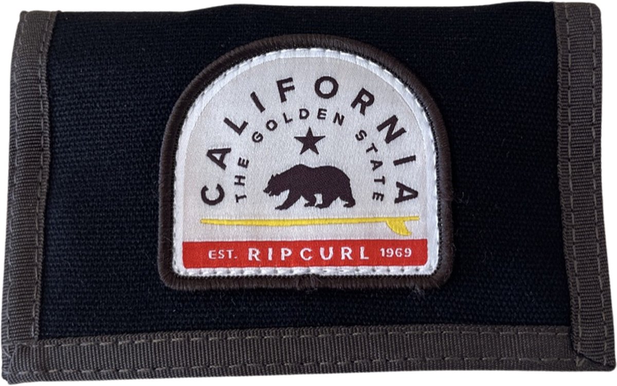 Custom Surf Wallet - Black/Brown