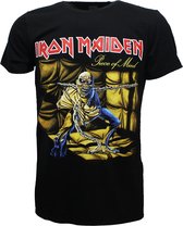 Iron Maiden Piece Of Mind Band T-Shirt Zwart- Merchandise Officielle