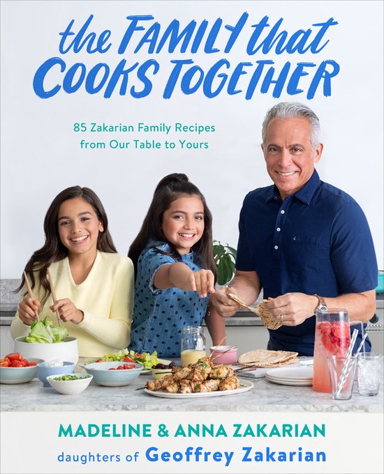 The Family That Cooks Together 85 Zakarian Family Recipes fr ... - cover